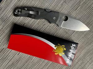 Spyderco Shaman C229GP S30V Folding Knife LNIB Custom Zirconium