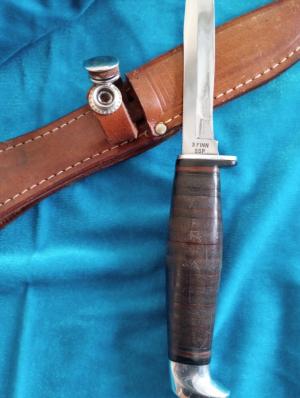 Case xx 3 Finn 1965-69 hunting knife  