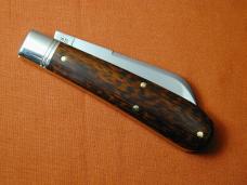 Great Eastern Cutlery GEC Smooth Snakewood Rams Foot Knife NIT 933124 USA Made