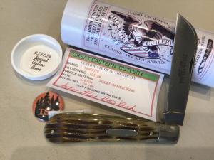 Great Eastern Cutlery 933124 Jigged Calico Bone TSA SFO 1 of 100