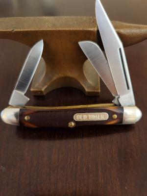 Very Rare John Primble Belknap Inc USA 933 Old Timer Made by Schrade - Original