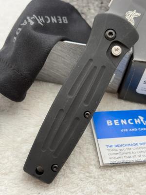 Benchmade 3551BK Stimulus Push Button Automatic Knife With Integrated Safety Discontinued