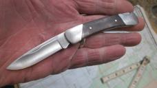 VTG 1972 - 1986 BUCK USA 503 Lockback Knife Wood Handles A43