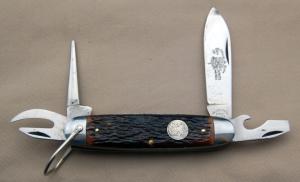 Official BSA 1495 Scout Knife Pal Circa 1940-1942 With Bone Handles 200