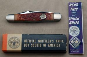 Official BSA Scout Knife Camillus Whittler Model 1047 Original Box Papers 010