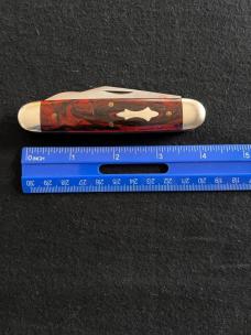 Great Eastern Cutlery GEC Tidioute 541217 Red River Acrylic Big  Jack Knife