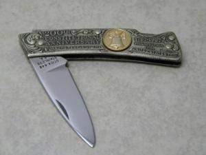 Utica USA 200th Constitutional Anniv Figural Knife