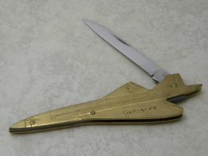 Stainless Steel Solid Brass 6196 quotConcordequot Folding Knife 