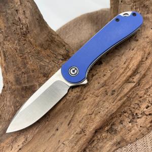 Civivi Elementum Liner Lock D2 Stainless Steel Blue G10 Flipper Knife 150