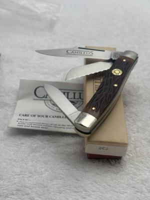 Camillus Cartridge Series 3 Blade Stockman 22 Hornet C2 Made In USA