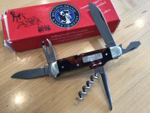 Bulldog Brand Solingen Germany 2006 Scout Camp Knife 6 Implement 