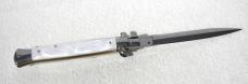 NEW FRANK BELTRAME 11" SWITCHBLADE DAGGER BLADE IMITATION PEARL ITALIAN STILETTO