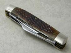 Case XX USA 1972-82 Decade of Growth NKCA 5 Blade Punch Stockman Club Knife