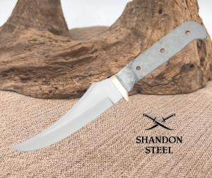 5 38quot Full Tang Clip Point Bowie Blank Custom Knife Making Hunting Blade 11
