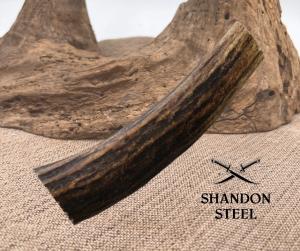 Genuine Stag Knife Handle Approximately 45quot Graduated Diameter From 1quot To 063quot