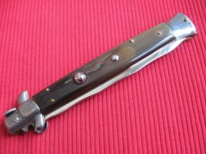 Vintage quotROSTFREIquot Italian 11quot HORN KRISS Stiletto Switchblade Knife