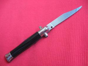 Vintage Italian Button Open Button Close Tourist Stiletto Knife - Unused Old Stock
