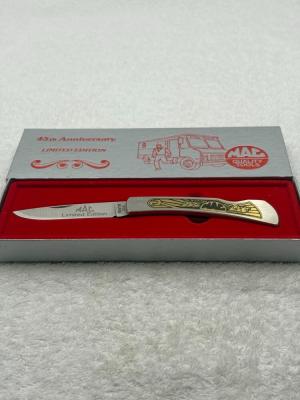 Vintage Imperial 1984 45th Anniversary Limited Edition MAC Tools 1 Blade Lock Back Folder USA