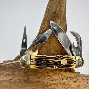 Rough Rider Scout Folding Pocket Knife RR2371 Stainless Imitation Stag (26)