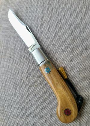 Vincenzo Balistreri Mammoth Ivory Sadddlehorn...Rwl34..4 closed...many extras..coa and slip