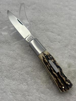 AG Russell 1 Blade Lock Back Folder Pocket Knife Made In Japan (#86)