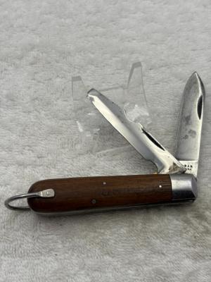 Ka-Bar Vintage Olean NY USA 2 Blade Electrician Knife Excellent Used Condition (#84)