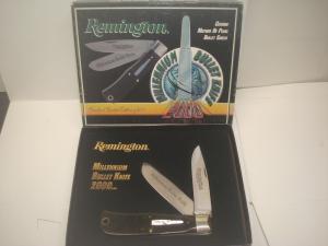 Remington Pearl Shield Millennium Bullet R1128 Buffalo Horn USA 2000 New in Box