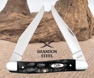 Case XX USA Knives Muskrat Jigged Buffalo Horn 65032 Stainless Pocket Knife