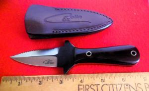 CUSTOM COLIN COX SMALL SHEATH HUNTING FISHING CAMPING KNIFE & SHEATH THE #1 ON BLADE