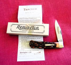 REMINGTON R1306 BULLET KNIFE 1990 IN BOX UNUSED WITH PAPER WORK