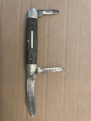 Holley Three Blade Jack Knife est. 1880-1900 Production