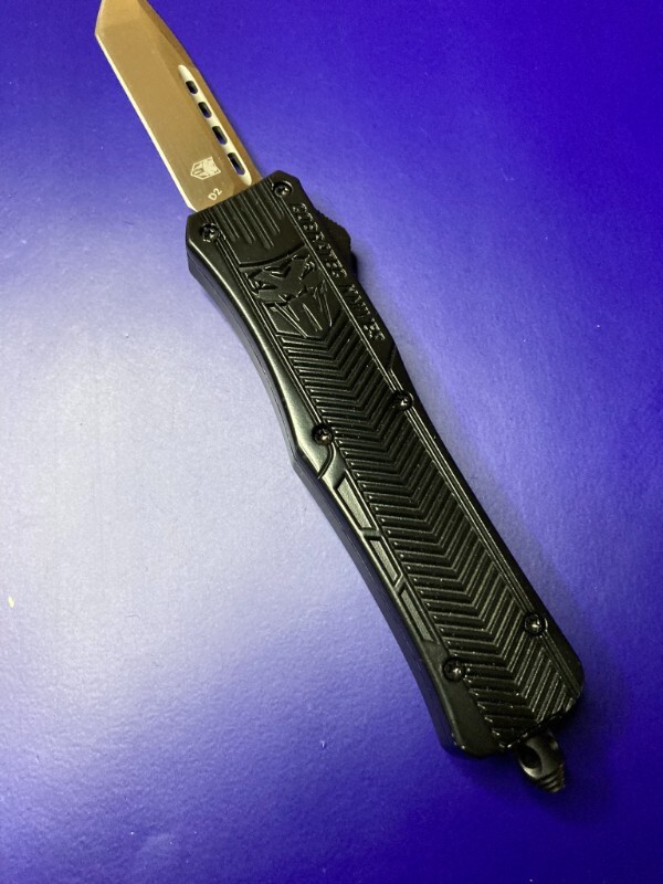 Small CTK-1 Black - CobraTec Knives