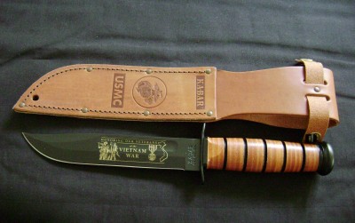 KA-BAR 02-9140 USMC Viet Nam War Combat Knife.JPG