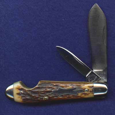 622027 3 3/8" EO Brown Bone Jack