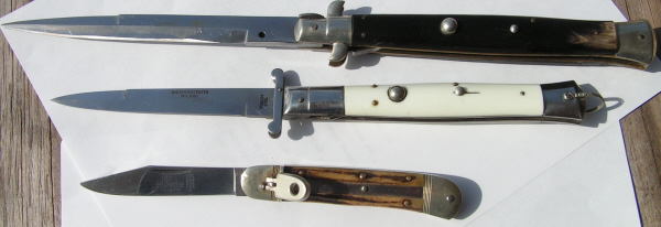 Top down
<br />50's or earlier Maniago It.,Rizzuto Estileto Milano It.,Hubertus Germany