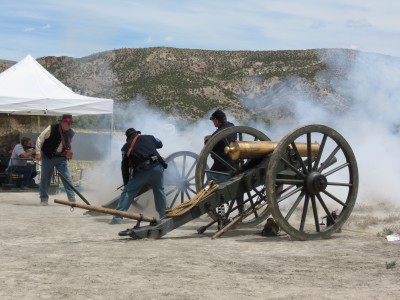 The civil war howitzers