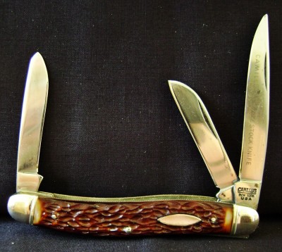 Camillus 69 - '60 to '76 DeLuxe Premium Stock Knife - Open.JPG