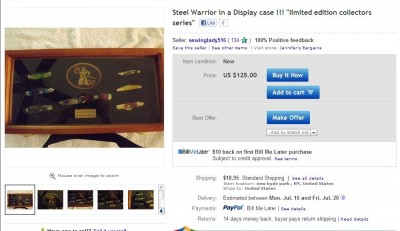 Steel Warrior Collector Display.JPG