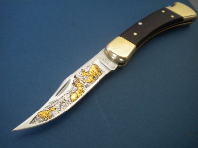 BUCK 110 Whitetail Deer Knife Custom 796  1500 018.JPG