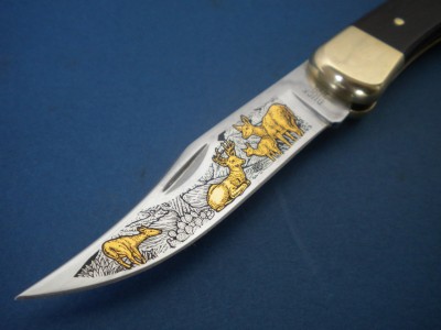 BUCK 110 Whitetail Deer Knife Custom 796  1500 017.JPG