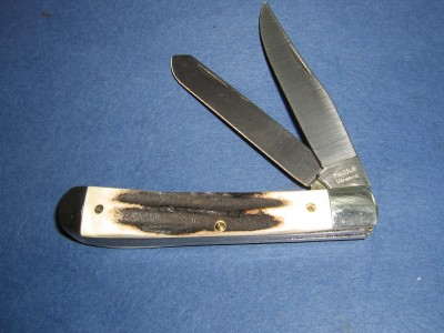 Smith & Wesson Trapper Stag Handle Knife By R. Paolantonio (2).JPG