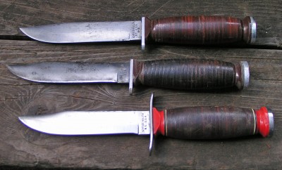 Schrade Walden fixed blades x 3.jpg