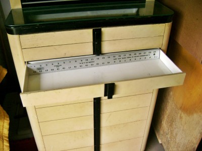 Cabinet - 3rd Drawer Open with Ruler.JPG