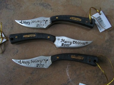 Schrade Christmas Ornaments.JPG