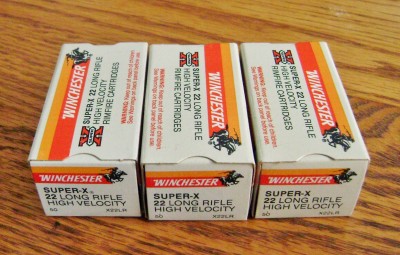 3 Boxes of 22 Long Rifle.JPG