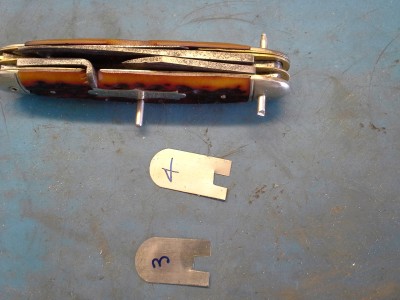 Made some shims out of feeler guages. Seems like this is what everyone does so I followed.