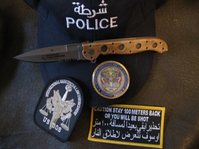 A CRKT, gift from my buddy who went over to train Iraqi Police