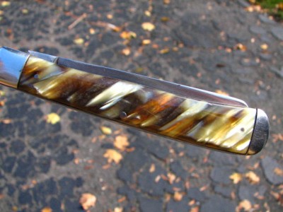 Tried to show off beautiful handles in sun.