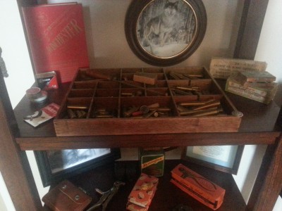 Cartridge Collection and Gun shelves.jpg