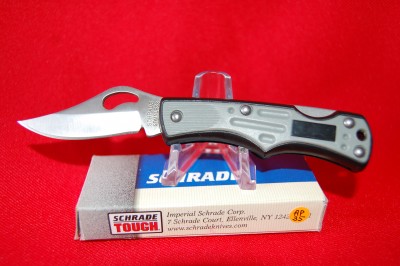 This AP35 was made in China for Schrade, before 2004.